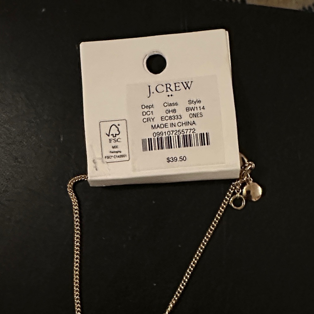 J. Crew Gold Sunburst Pendant Necklace - Picture 3 of 3